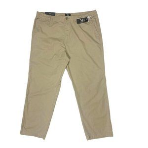 NWT CALVIN KLEIN Chino Khaki Pants Sz. 40 x 30 Classic Fit Casual 100% Cotton